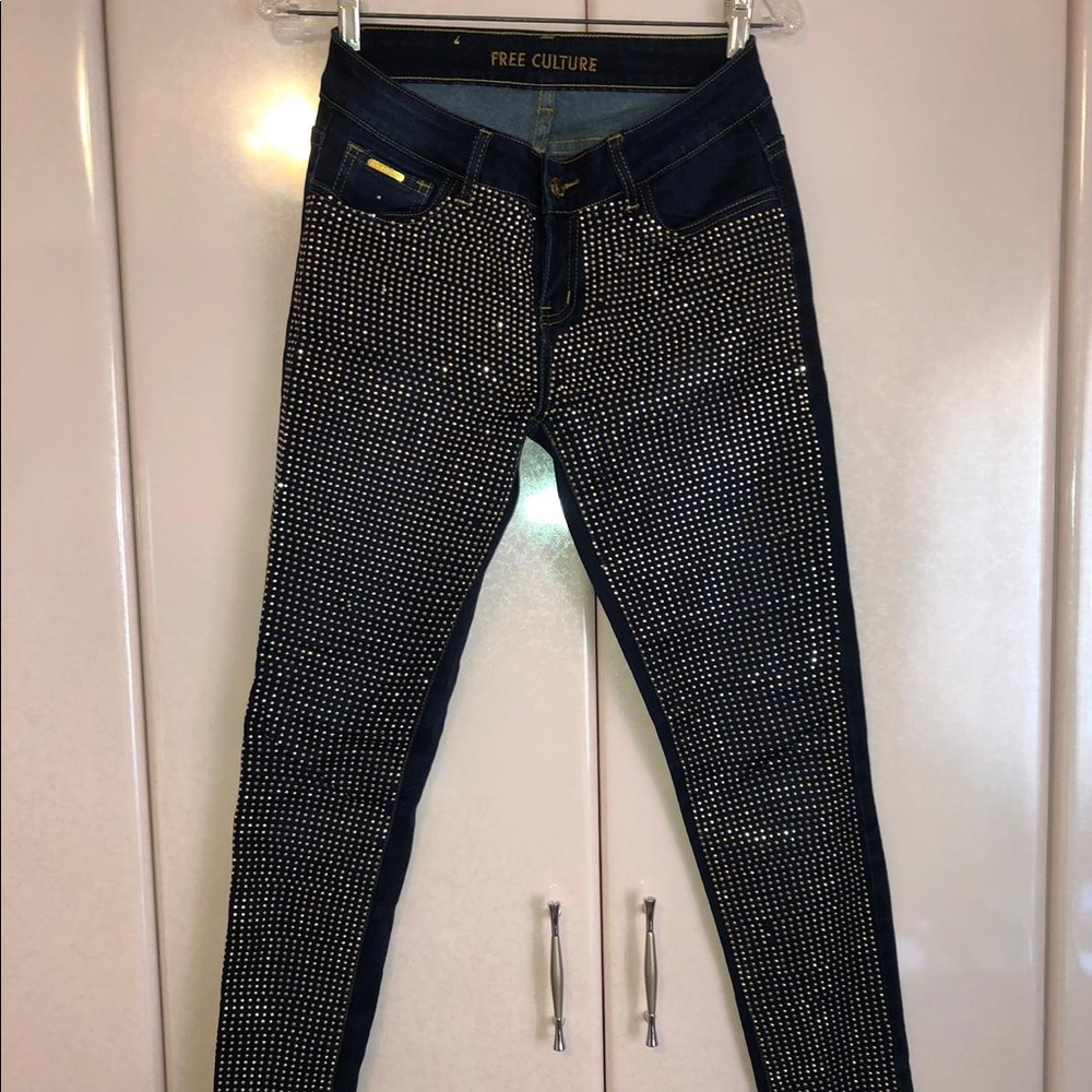 Sparkly jeans